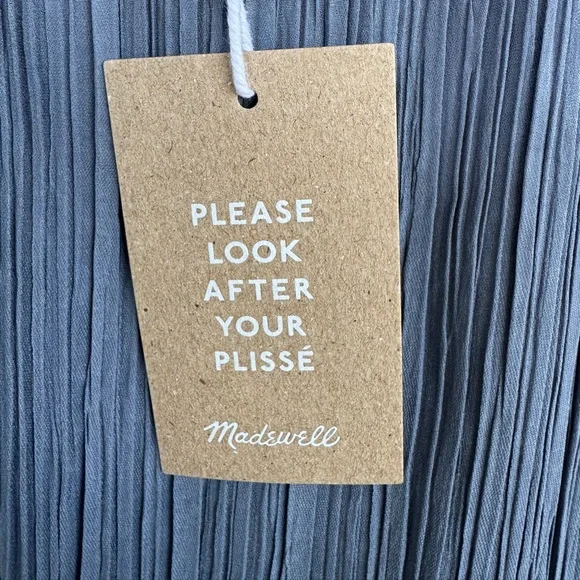 Madewell The Goldie Dress in Plissé - Picture 10 of 14